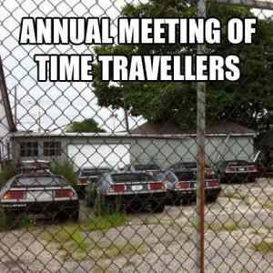Obrázek 'annual meeting of time travellers'
