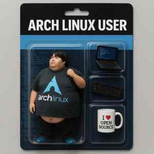 Obrázek 'archlinux user'