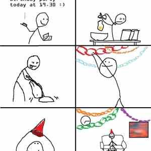 Obrázek 'b day alone'