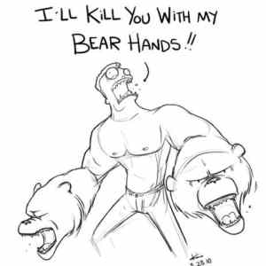 Obrázek 'bare hands'