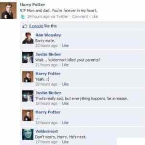 Obrázek 'bieber on facebook'