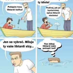 Obrázek 'blbej libtard'