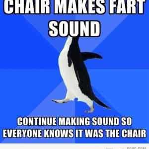 Obrázek 'chair fart'