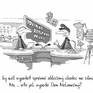 Obrázek 'chodec v silnicnim provozu'