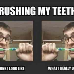 Obrázek 'cistim si zuby'