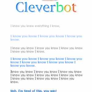 Obrázek 'cleverbot i know you win'