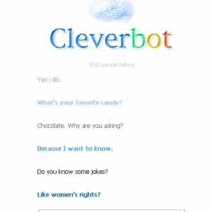 Obrázek 'cleverbot je borec'