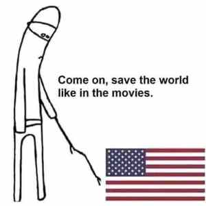 Obrázek 'common save the world murrica'