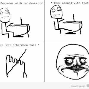 Obrázek 'cord between toes'