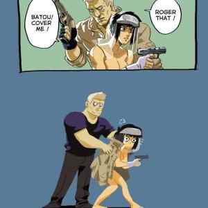 Obrázek 'cover me Batou'
