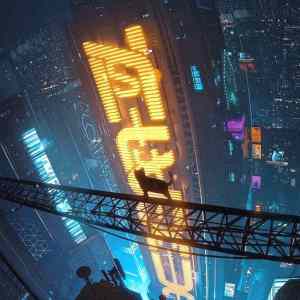 Obrázek 'cybercat on the roof'