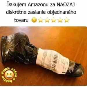 Obrázek 'dakujem amazonu'
