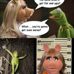 Obrázek 'dead Kermit is good Kermit'
