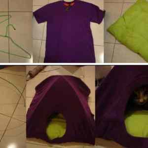 Obrázek 'diy cat tent'