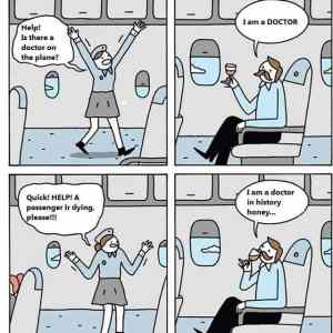 Obrázek 'doctor on the plane '