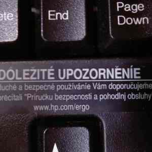 Obrázek 'dolezite upozornenie'