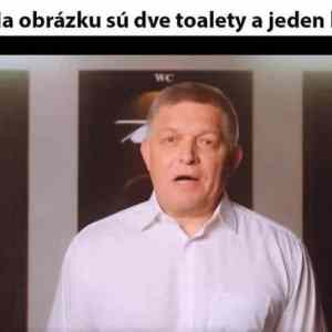 Obrázek 'dve toalety a jeden hajzel'