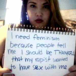 Obrázek 'feminismus je treba'