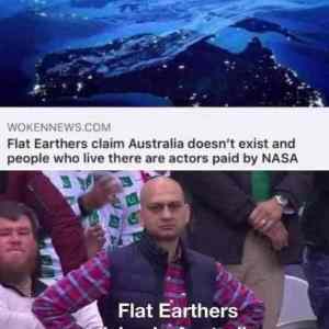 Obrázek 'flat Earth Australians'