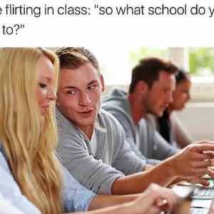 Obrázek 'flirting-in-class '