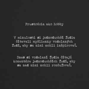 Obrázek 'frustation like hobby'