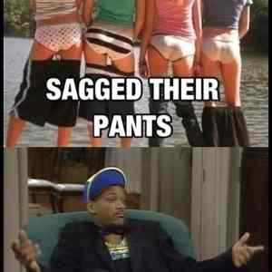 Obrázek 'girls sagging their pants'