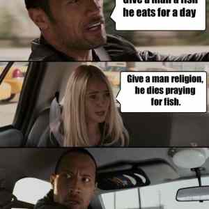 Obrázek 'give a man a fish'