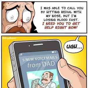 Obrázek 'hands free comic'
