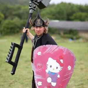 Obrázek 'hello kitty warrior'