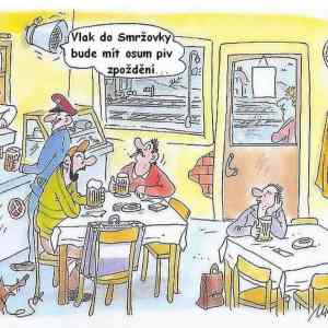 Obrázek 'hlaseni v putyce na nadrazi'