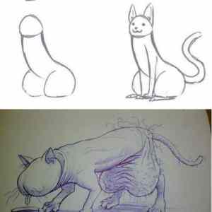 Obrázek 'how to draw a cat'