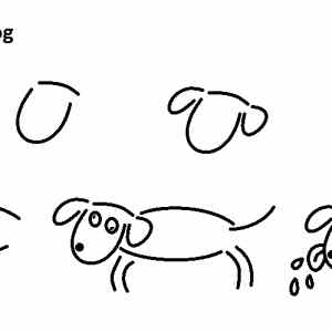 Obrázek 'how to draw a dog'