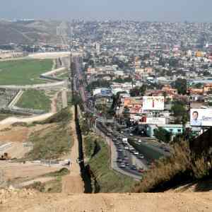 Obrázek 'hranice Mexico USA'