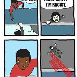 Obrázek 'i am racist  '