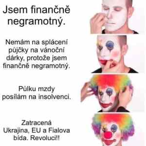 Obrázek 'i financne negramotny ma stejne volebni pravo'