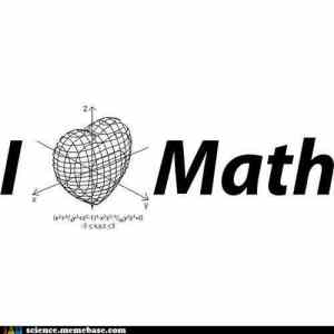 Obrázek 'i love math'
