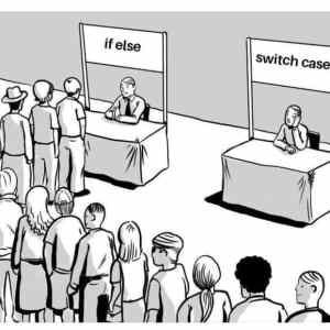 Obrázek 'if else switch case'