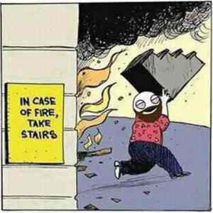 Obrázek 'in case of   fire'