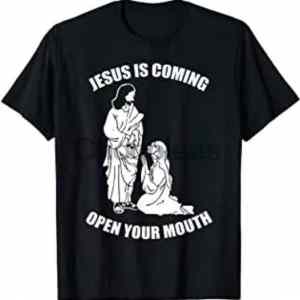 Obrázek 'jesus is coming open mouth'