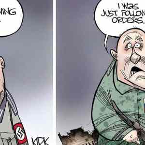 Obrázek 'just following orders '