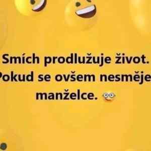 Obrázek 'kde se smeje naposled je manzelka'
