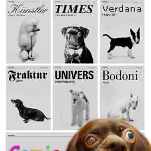 Obrázek 'kdyby fonty byli psi'