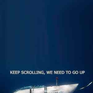 Obrázek 'keep scrolling'