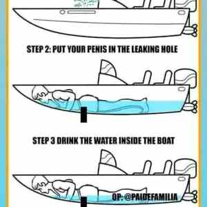 Obrázek 'leaky boat'