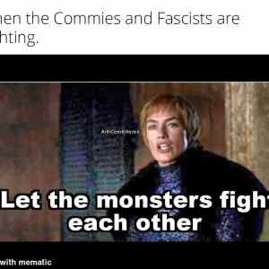 Obrázek 'let the monsters fight'