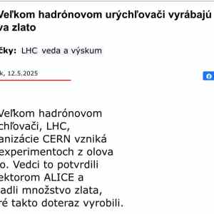 Obrázek 'lhc vyraba zlato'