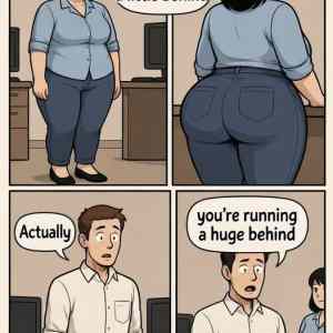 Obrázek 'little behind'