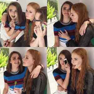 Obrázek 'maisie&nbsp;williams&nbsp;and&nbsp;sophie&nbsp;turner'
