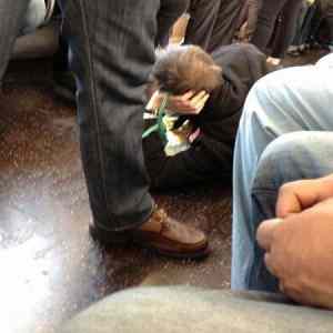 Obrázek 'man in the subway'
