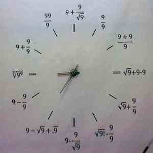 Obrázek 'math clock'
